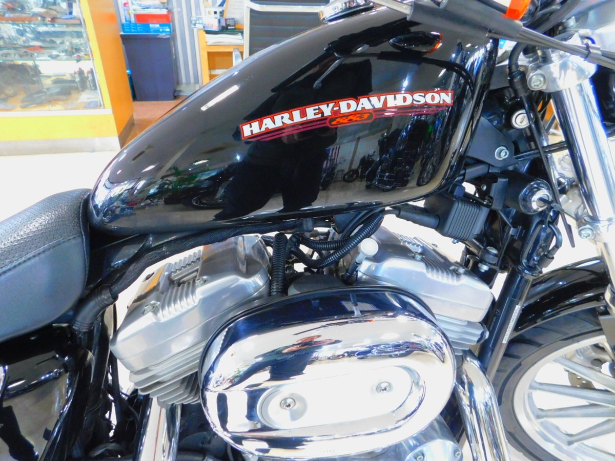 HD SPORTSTER XL883L 2004, рама 5HD4CMM125K417674 – мотоцикл из Японии с аукциона IAUC, фото 3