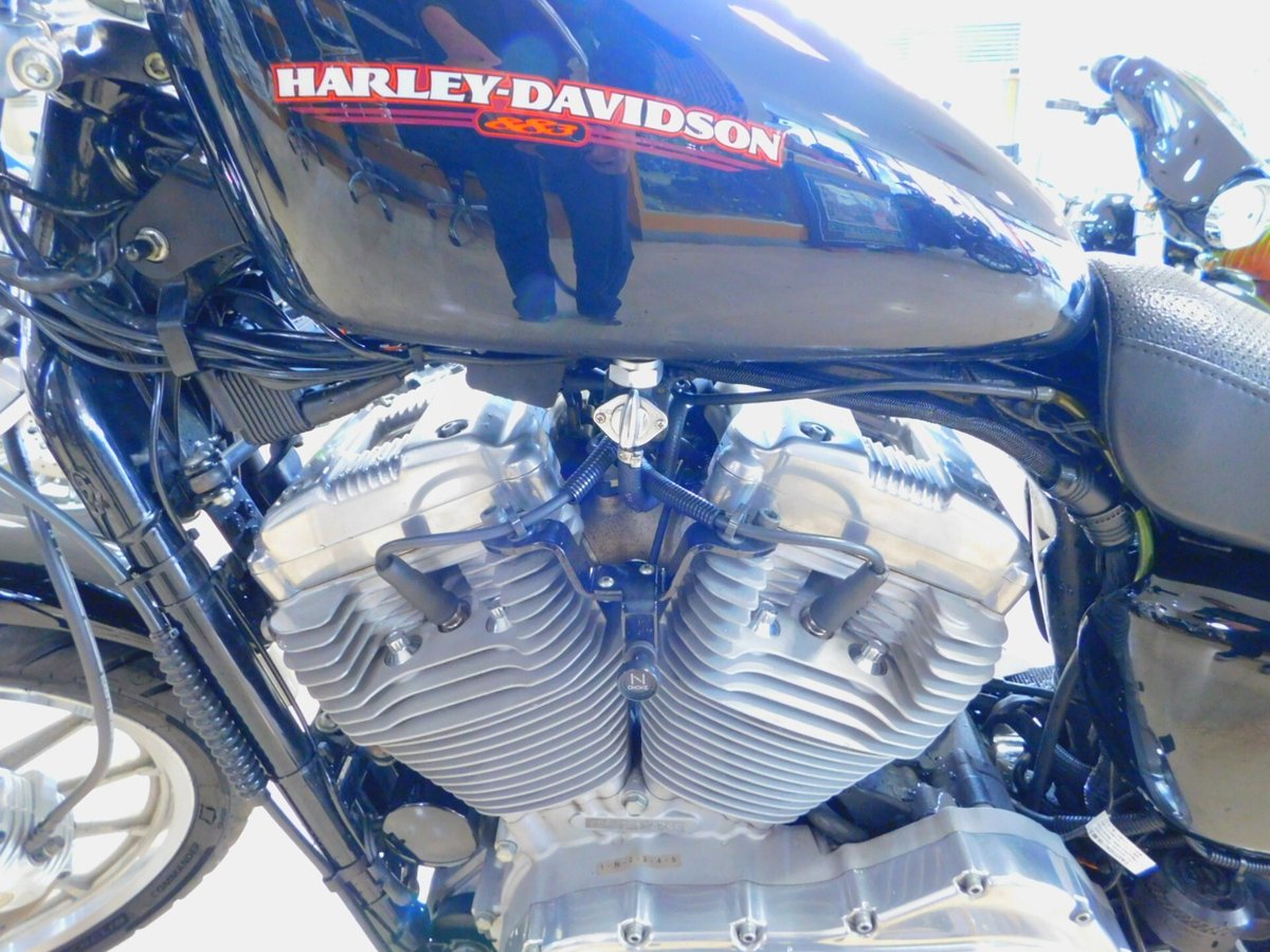 HD SPORTSTER XL883L 2004, рама 5HD4CMM125K417674 – мотоцикл из Японии с аукциона IAUC, фото 4