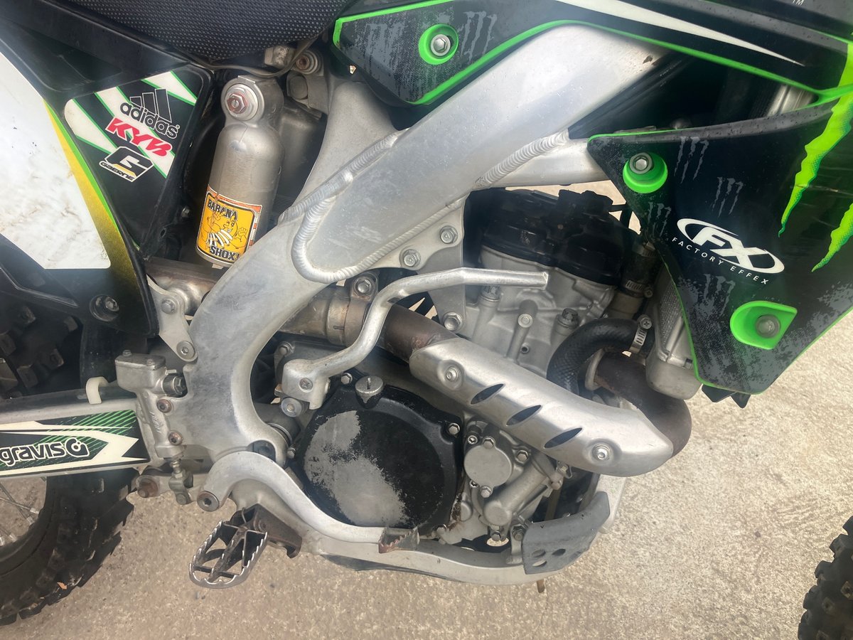 Kawasaki KX250F, рама KX250X-001494 – мотоцикл из Японии с аукциона IAUC, фото 4