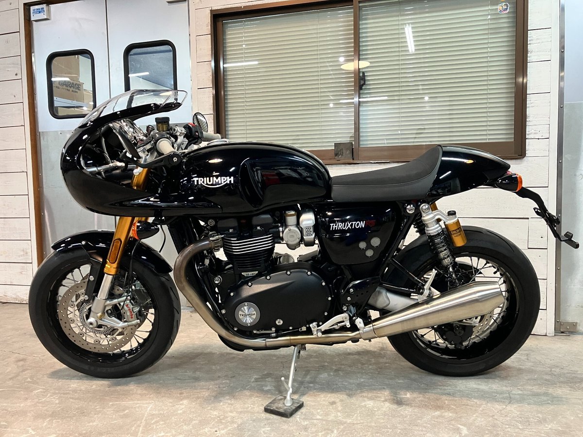 Triumph THRUXTON1200R 2022, рама SMTDAD87H4PBE9451 – мотоцикл из Японии с аукциона IAUC, фото 2