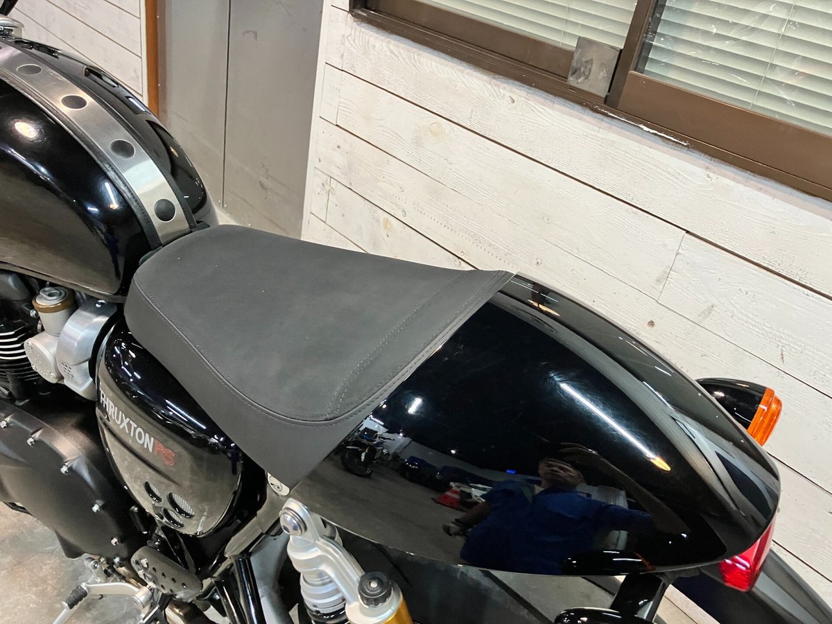 Triumph THRUXTON1200R 2022, рама SMTDAD87H4PBE9451 – мотоцикл из Японии с аукциона IAUC, фото 5