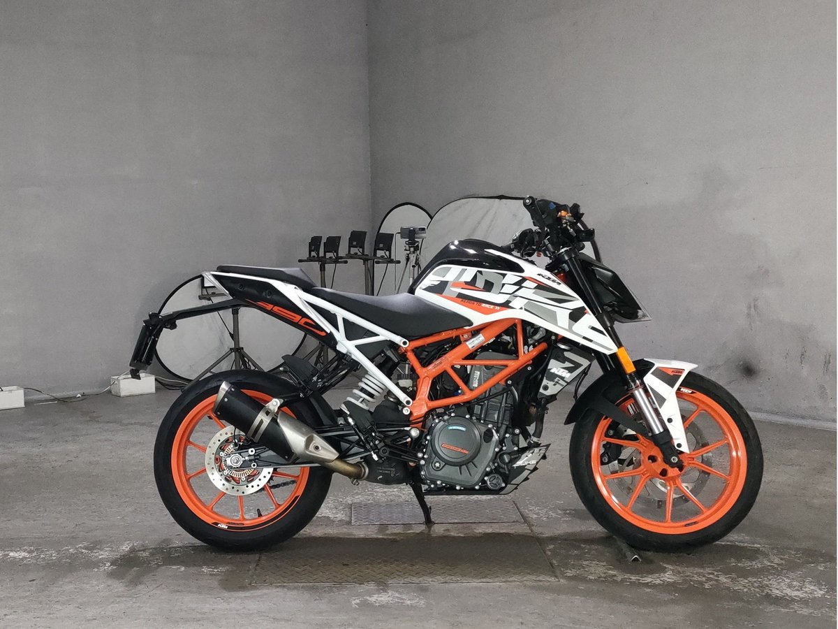KTM 390 DUKE 2020, рама VBKJPJ403LC281390 – мотоцикл из Японии с аукциона JBA, фото 1