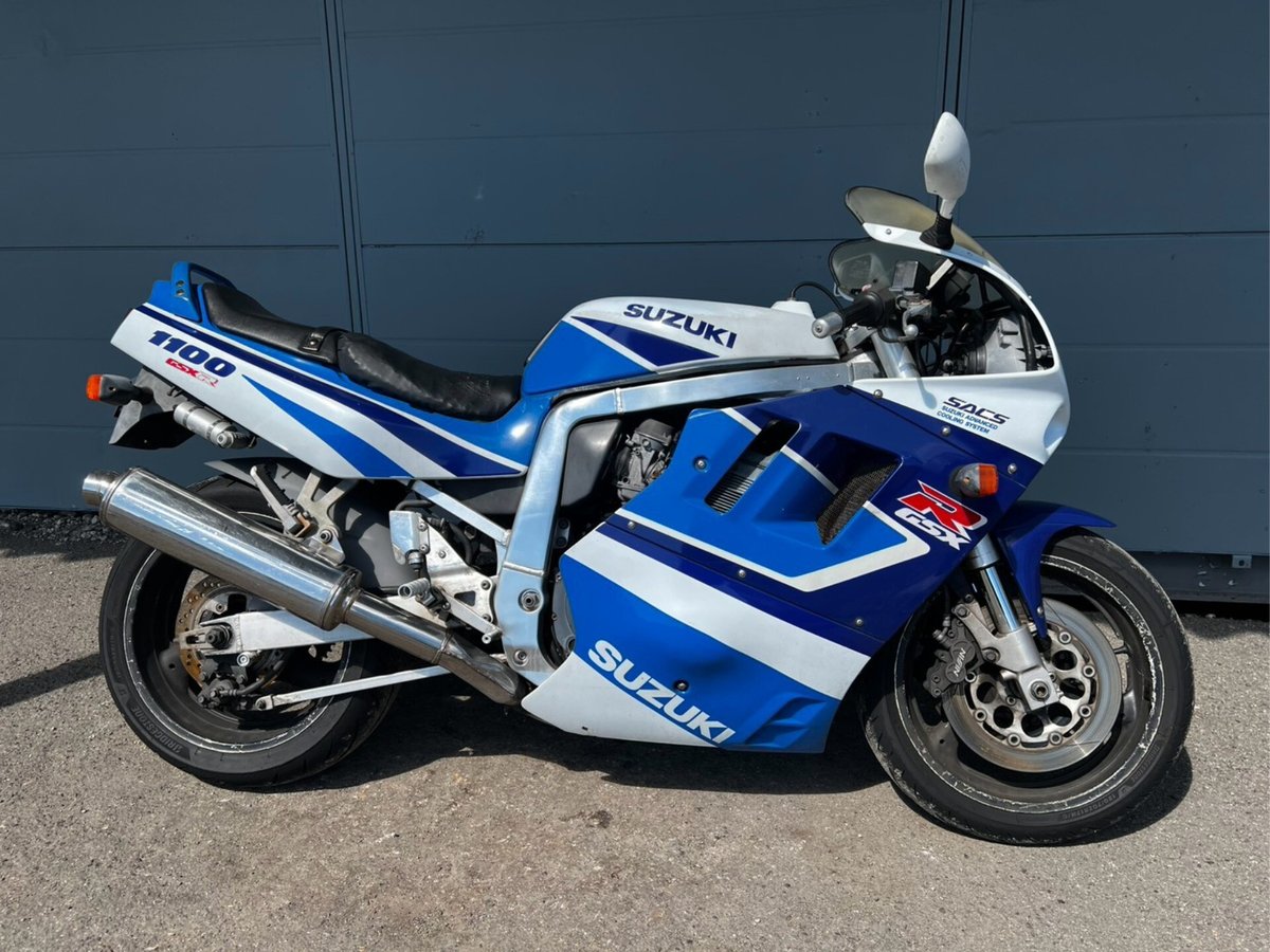 Suzuki GSX-R1100 1991, рама GV73A-105442 – мотоцикл из Японии с аукциона IAUC, фото 2