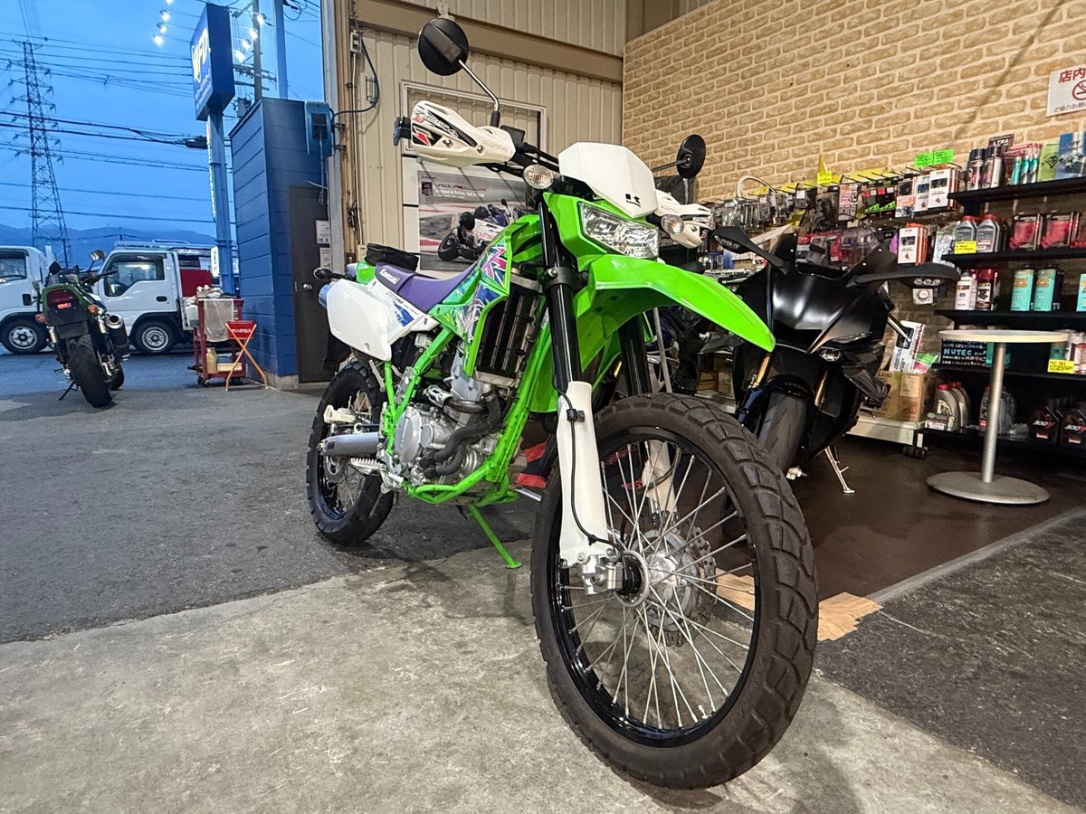 Kawasaki KLX250, рама LX250S-A23386 – мотоцикл из Японии с аукциона IAUC, фото 3