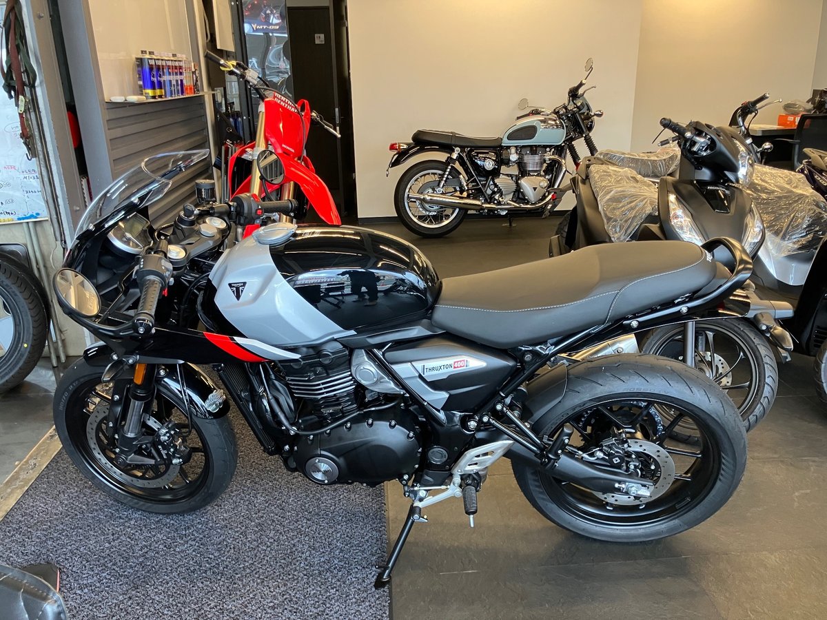 Triumph THRUXTON 400 2026, рама SMTT15763TNA62*** – мотоцикл из Японии с аукциона IAUC, фото 1