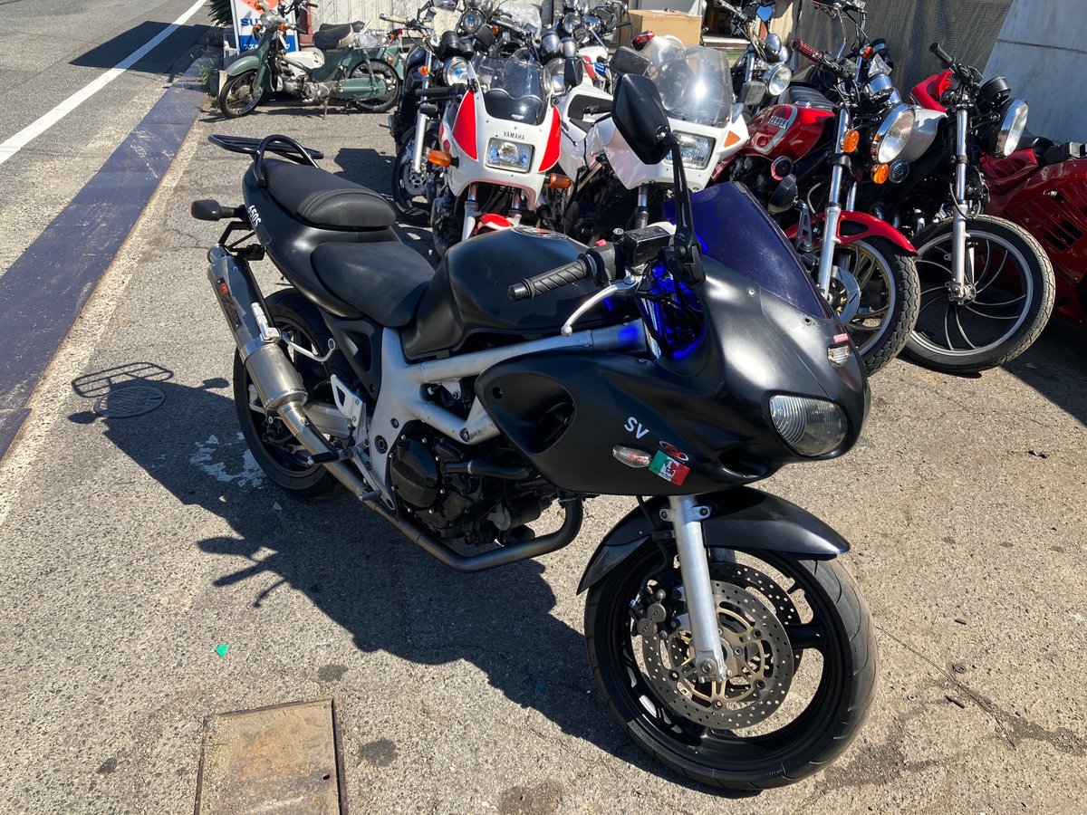 Suzuki SV650S 1999, рама VP52A-100220 – мотоцикл из Японии с аукциона IAUC, фото 1