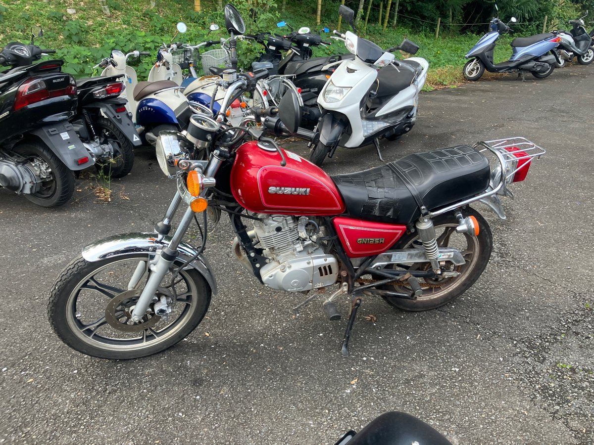 Suzuki GN125H 2016, рама LC6PCJG97G0004729 – мотоцикл из Японии с аукциона IAUC, фото 4