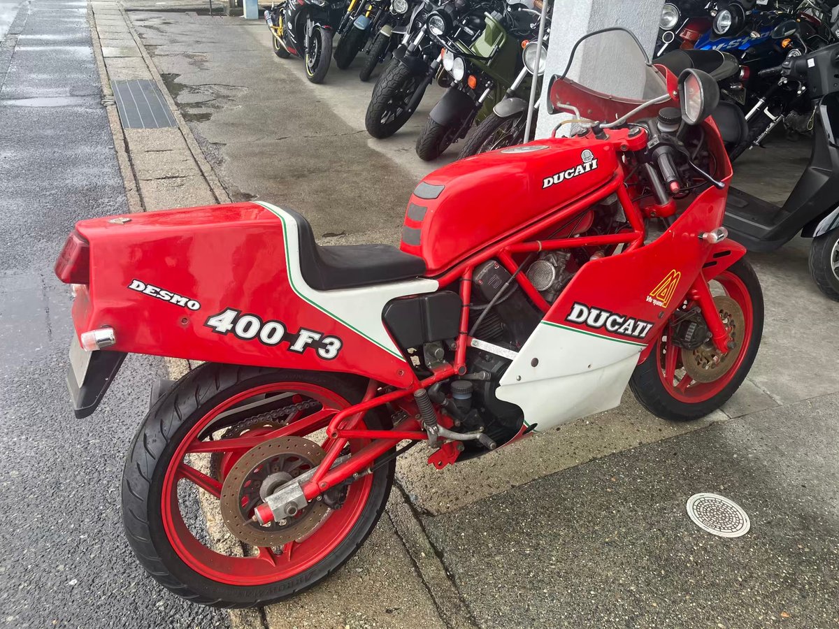 Ducati DOKA 400F3 1987, рама ZDM400R400445 – мотоцикл из Японии с аукциона IAUC, фото 2