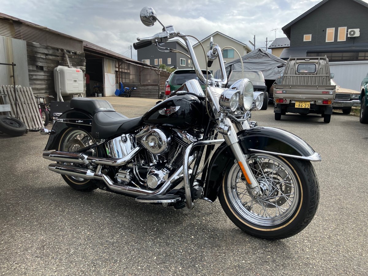 HD FATBOY FLSTF 2002, рама 1HD1BMY162Y052819 – мотоцикл из Японии с аукциона IAUC, фото 2