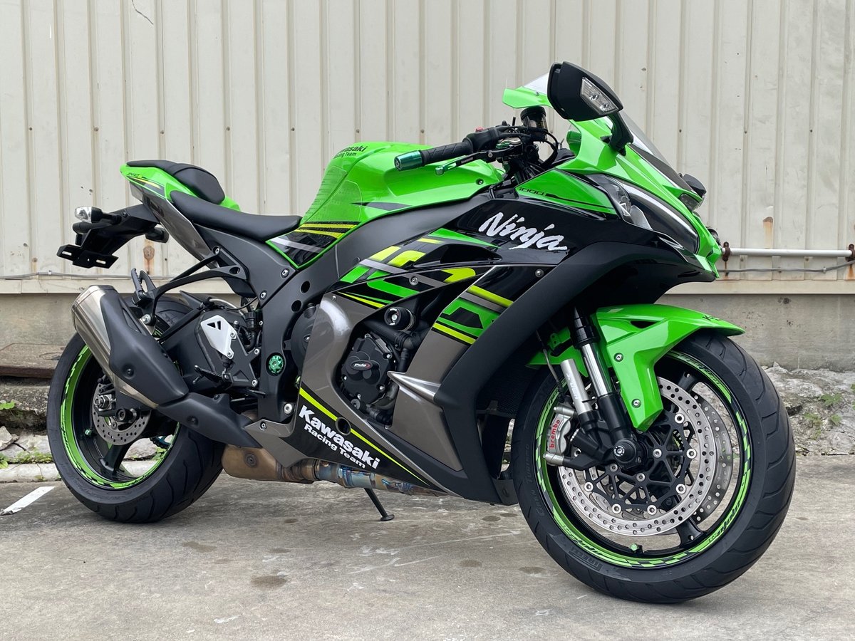 Kawasaki NINJA ZX-10R 2018, рама JKAZXT00SSA014514 – мотоцикл из Японии с аукциона IAUC, фото 2