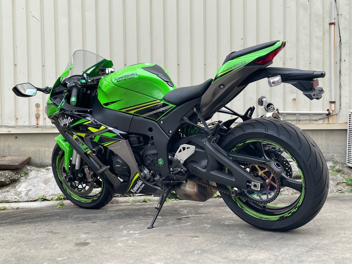Kawasaki NINJA ZX-10R 2018, рама JKAZXT00SSA014514 – мотоцикл из Японии с аукциона IAUC, фото 3