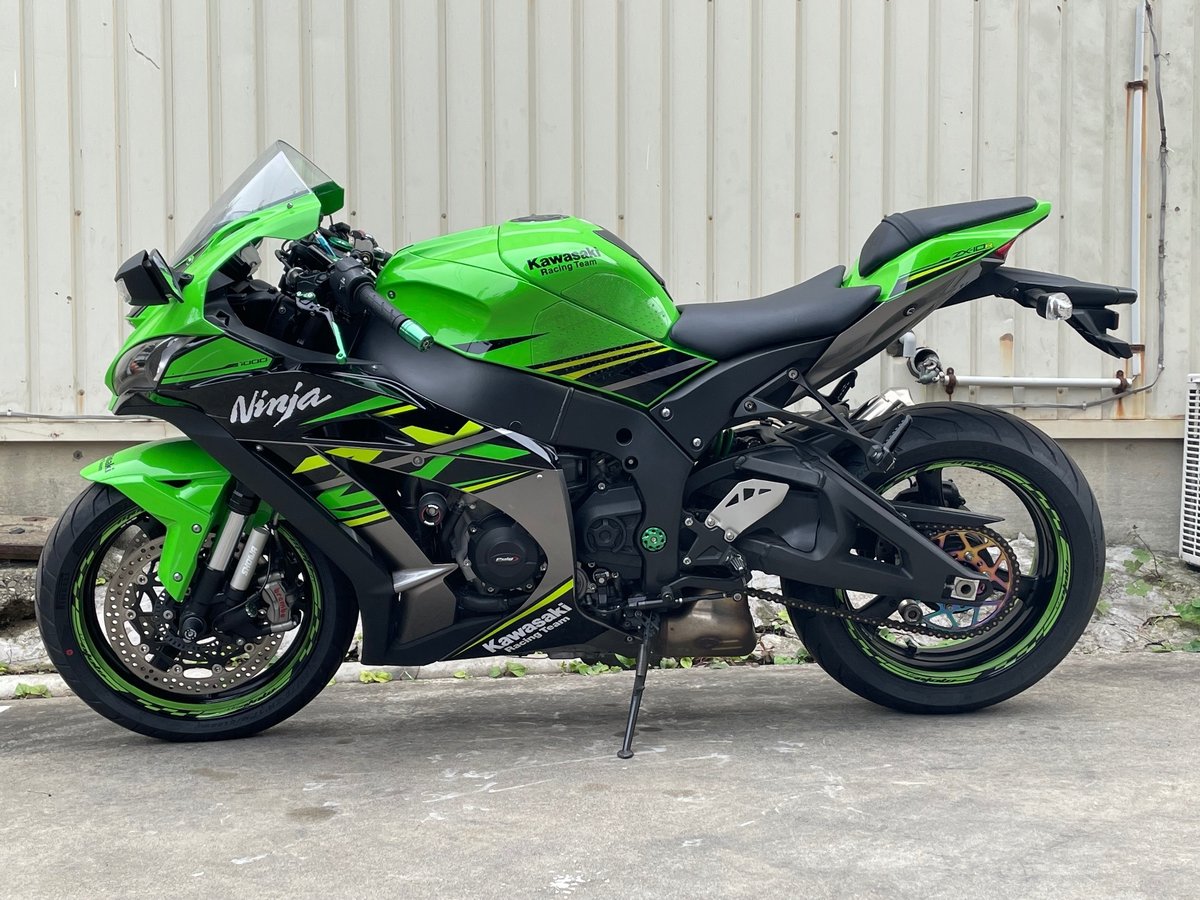 Kawasaki NINJA ZX-10R 2018, рама JKAZXT00SSA014514 – мотоцикл из Японии с аукциона IAUC, фото 4