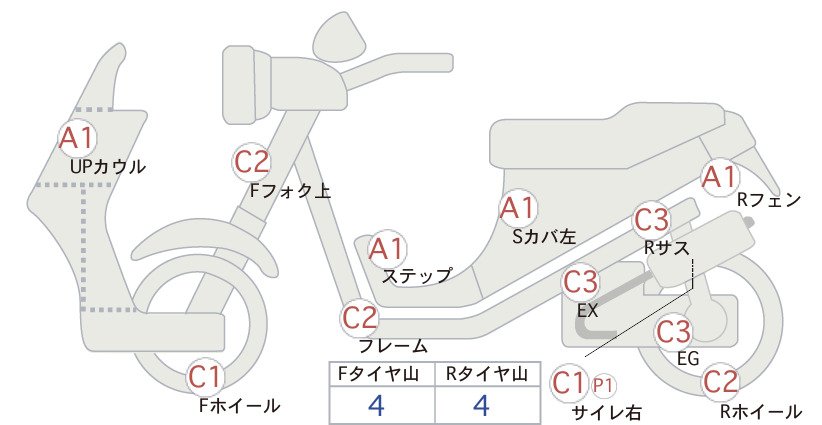Suzuki V125S, рама CF4MA-170009 – мотоцикл из Японии с аукциона IAUC, фото 6