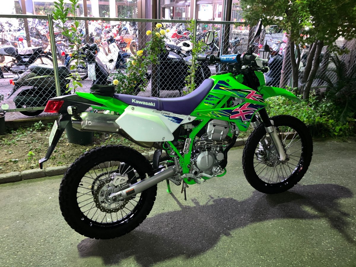 Kawasaki KLX250, рама LX250S-A24588 – мотоцикл из Японии с аукциона IAUC, фото 2