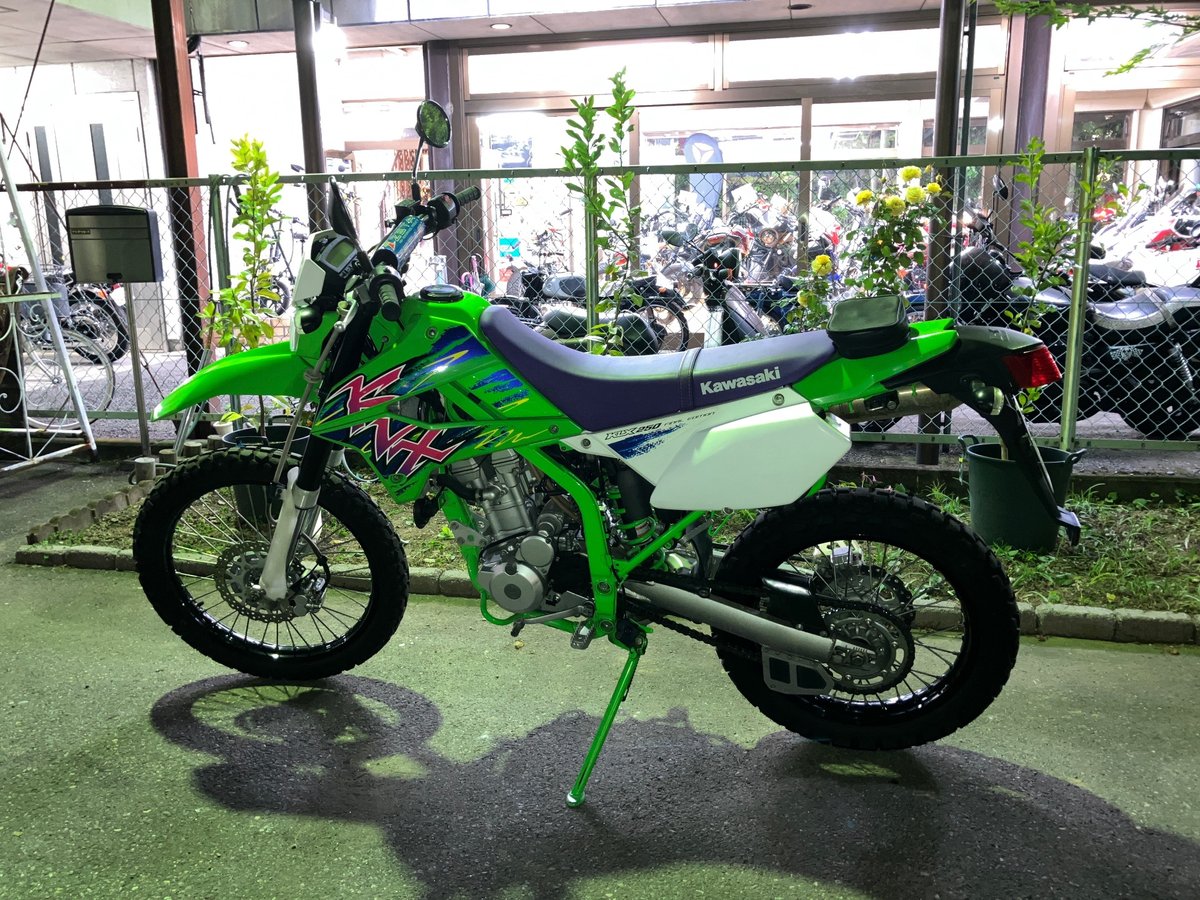 Kawasaki KLX250, рама LX250S-A24588 – мотоцикл из Японии с аукциона IAUC, фото 4