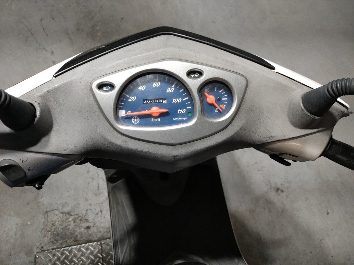 Yamaha CYGNUS 125X 2003, рама SE12J-105295 – мотоцикл из Японии с аукциона JBA, фото 5