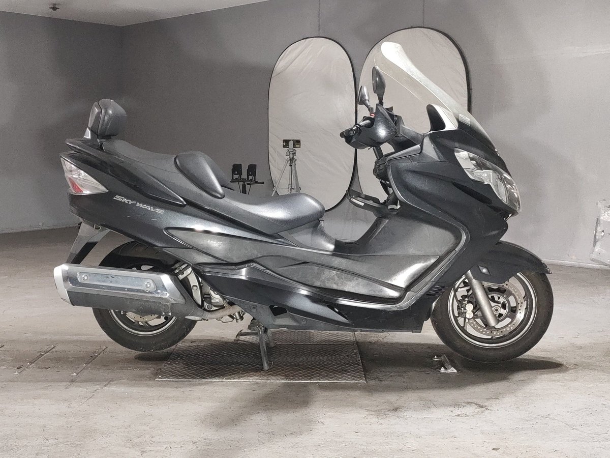 Suzuki SKYWAVE 250, рама CJ44A-107331 – мотоцикл из Японии с аукциона JBA, фото 1