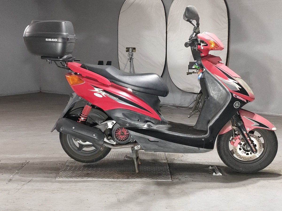 Yamaha CYGNUS 125X 2007, рама SE12J-700913 – мотоцикл из Японии с аукциона JBA, фото 1