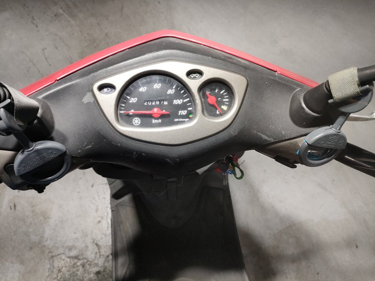 Yamaha CYGNUS 125X 2007, рама SE12J-700913 – мотоцикл из Японии с аукциона JBA, фото 5