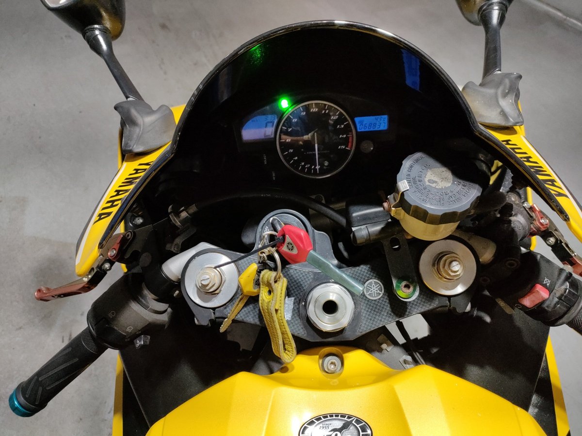 Yamaha YZF-R1 2006, рама JYARN15N16A000235 – мотоцикл из Японии с аукциона JBA, фото 5