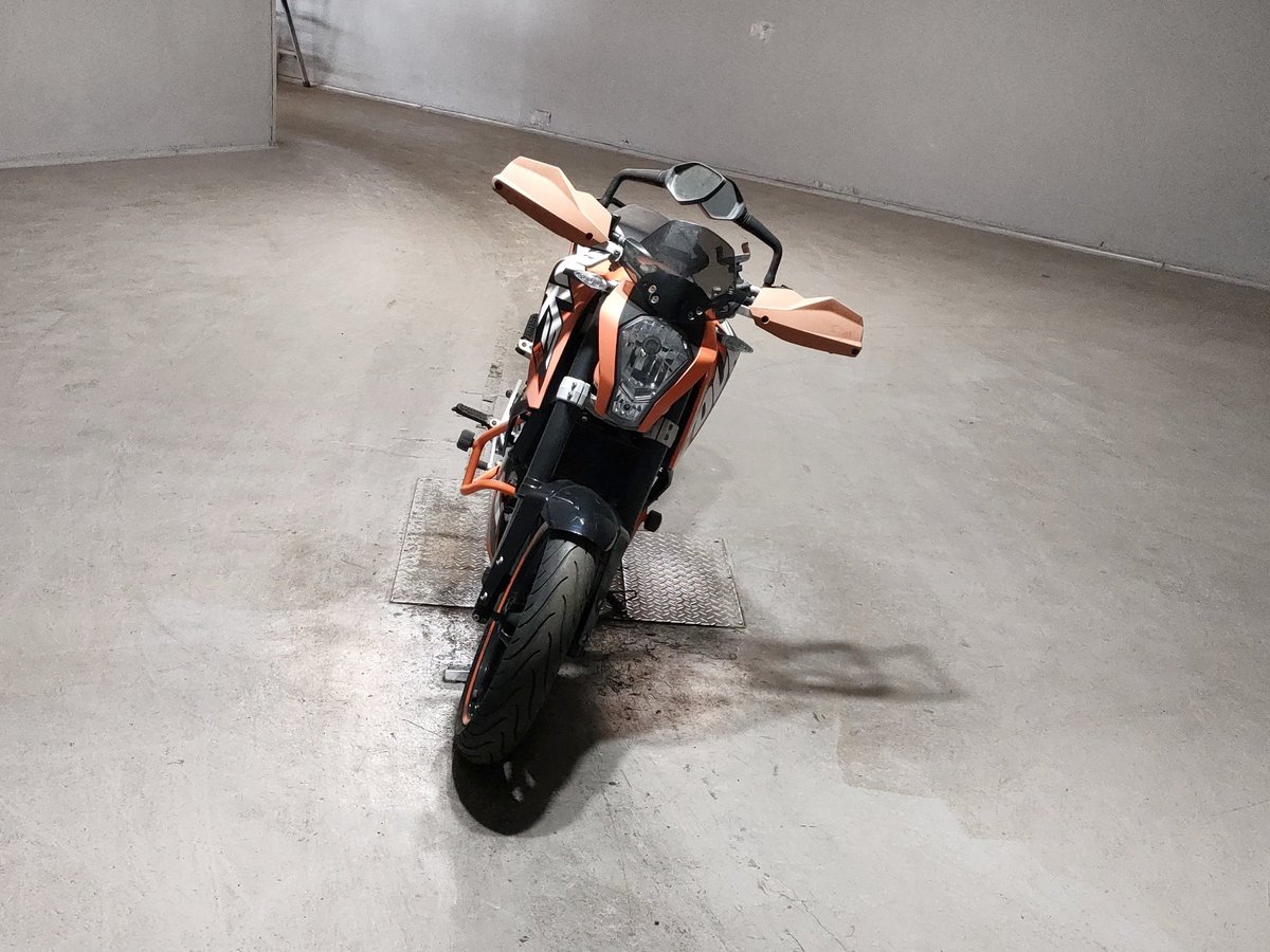 KTM 125 DUKE 2011, рама VBKJGA4F1BC000254 – мотоцикл из Японии с аукциона JBA, фото 3