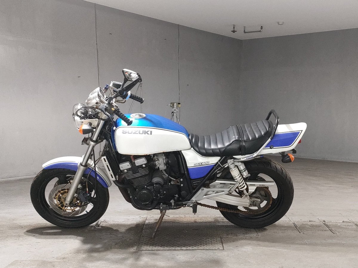 Suzuki GSX400 IMPULSE, рама GK79A-115767 – мотоцикл из Японии с аукциона JBA, фото 2