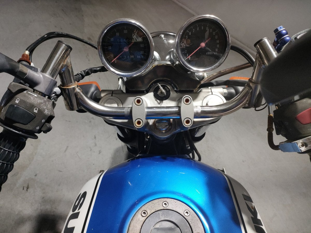 Suzuki GSX400 IMPULSE, рама GK79A-115767 – мотоцикл из Японии с аукциона JBA, фото 5