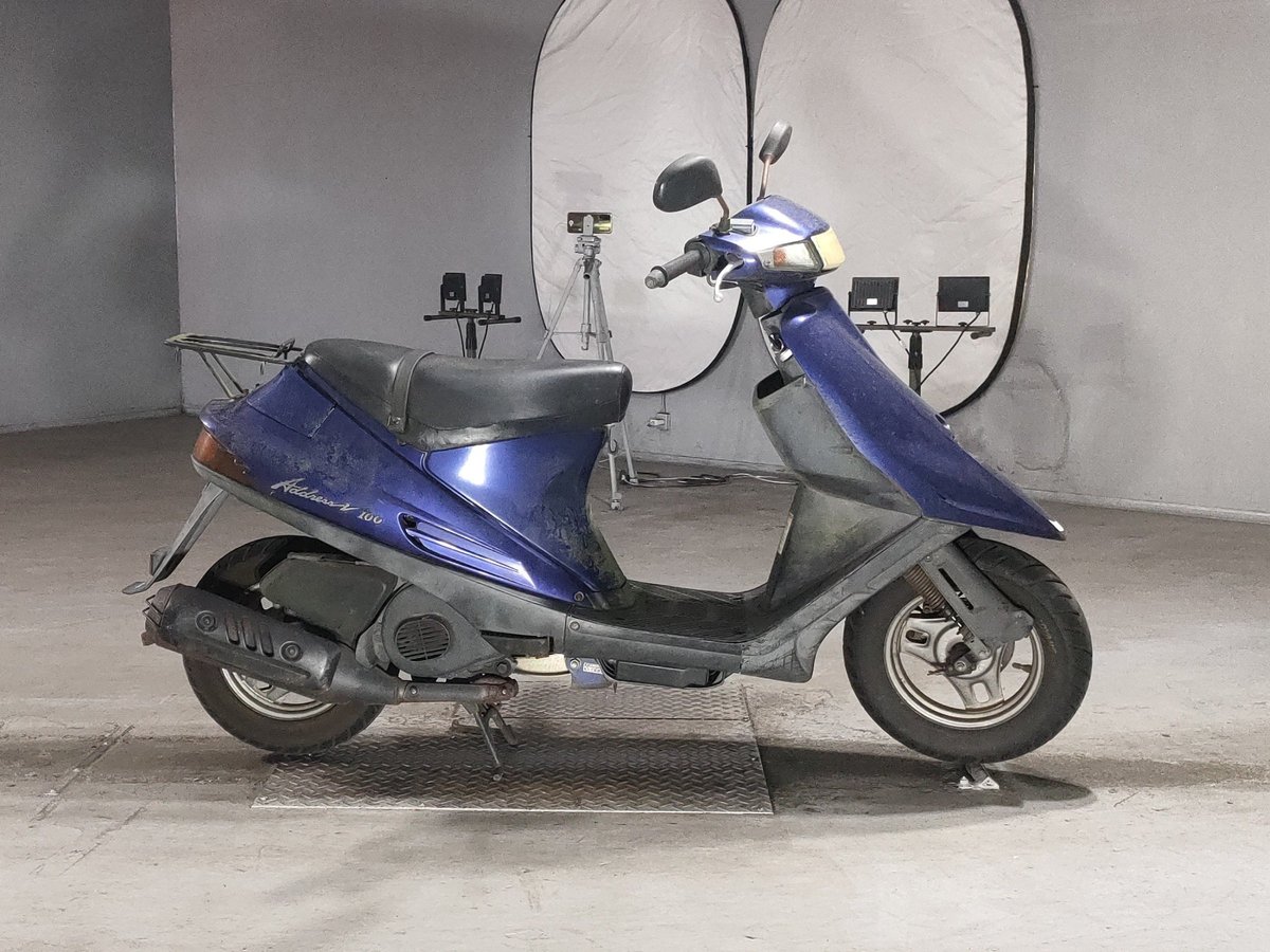 Suzuki ADDRESS V100, рама CE11A-507358 – мотоцикл из Японии с аукциона JBA, фото 1