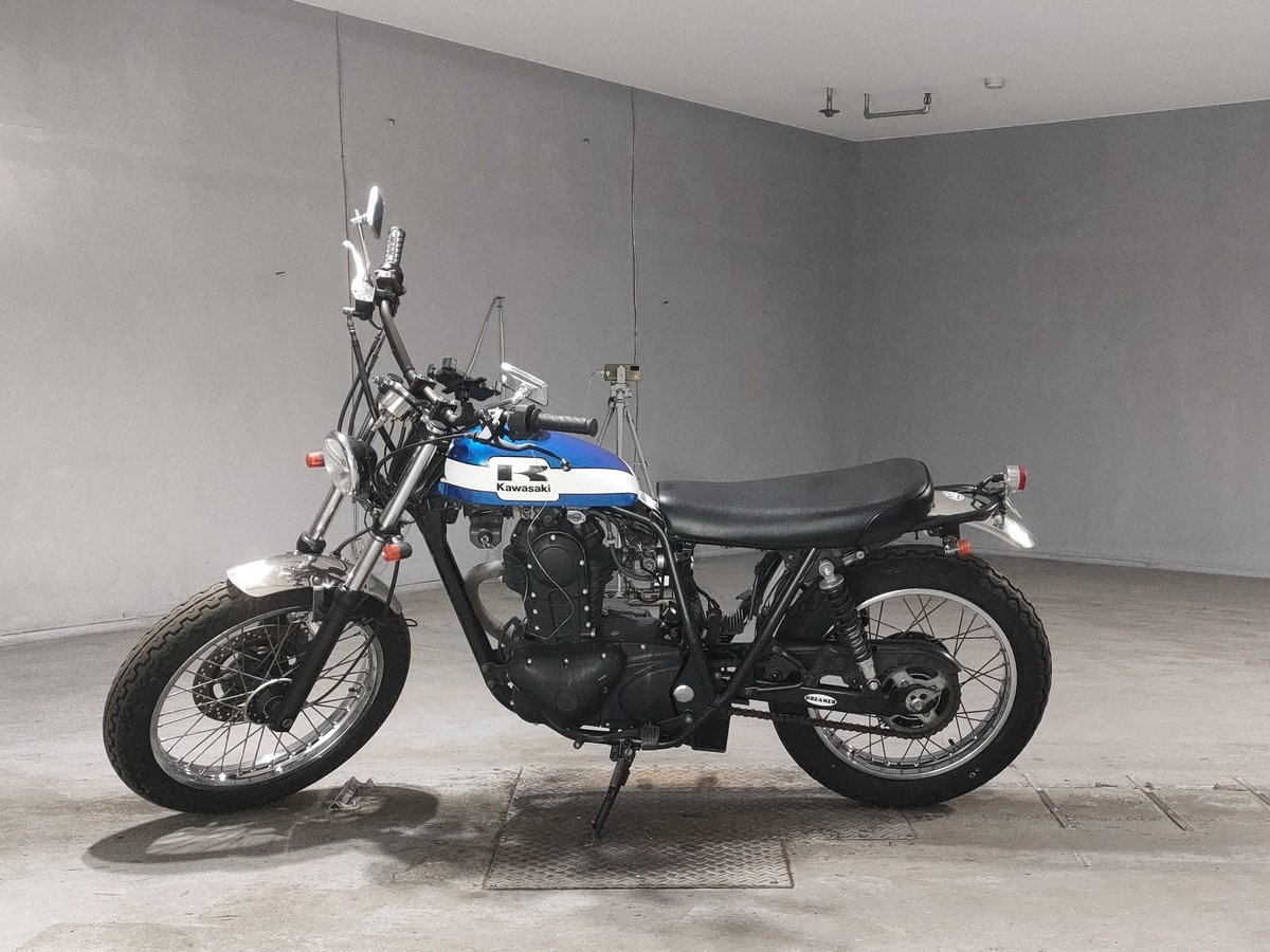 Kawasaki 250TR, рама BJ250F-000404 – мотоцикл из Японии с аукциона JBA, фото 2