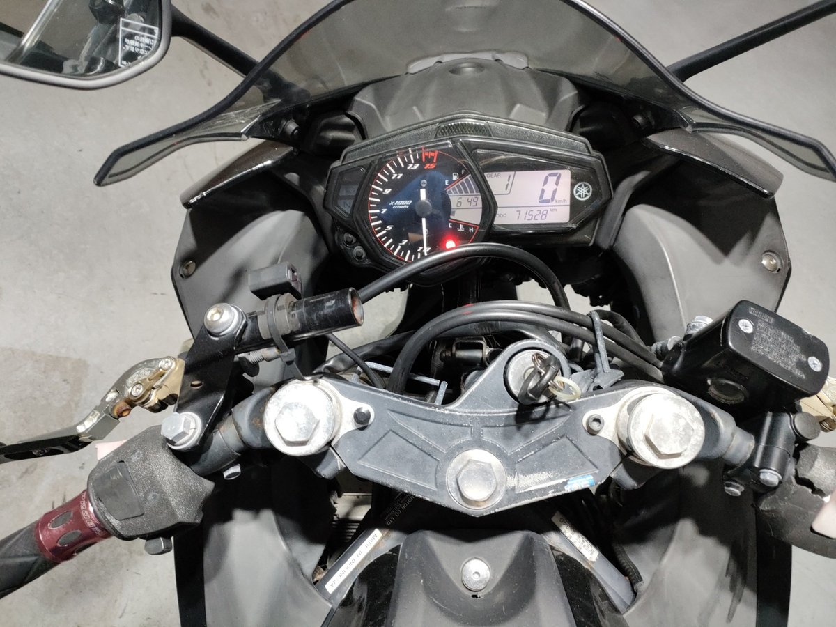 Yamaha YZF-R25 2015, рама RG10J-008533 – мотоцикл из Японии с аукциона JBA, фото 5