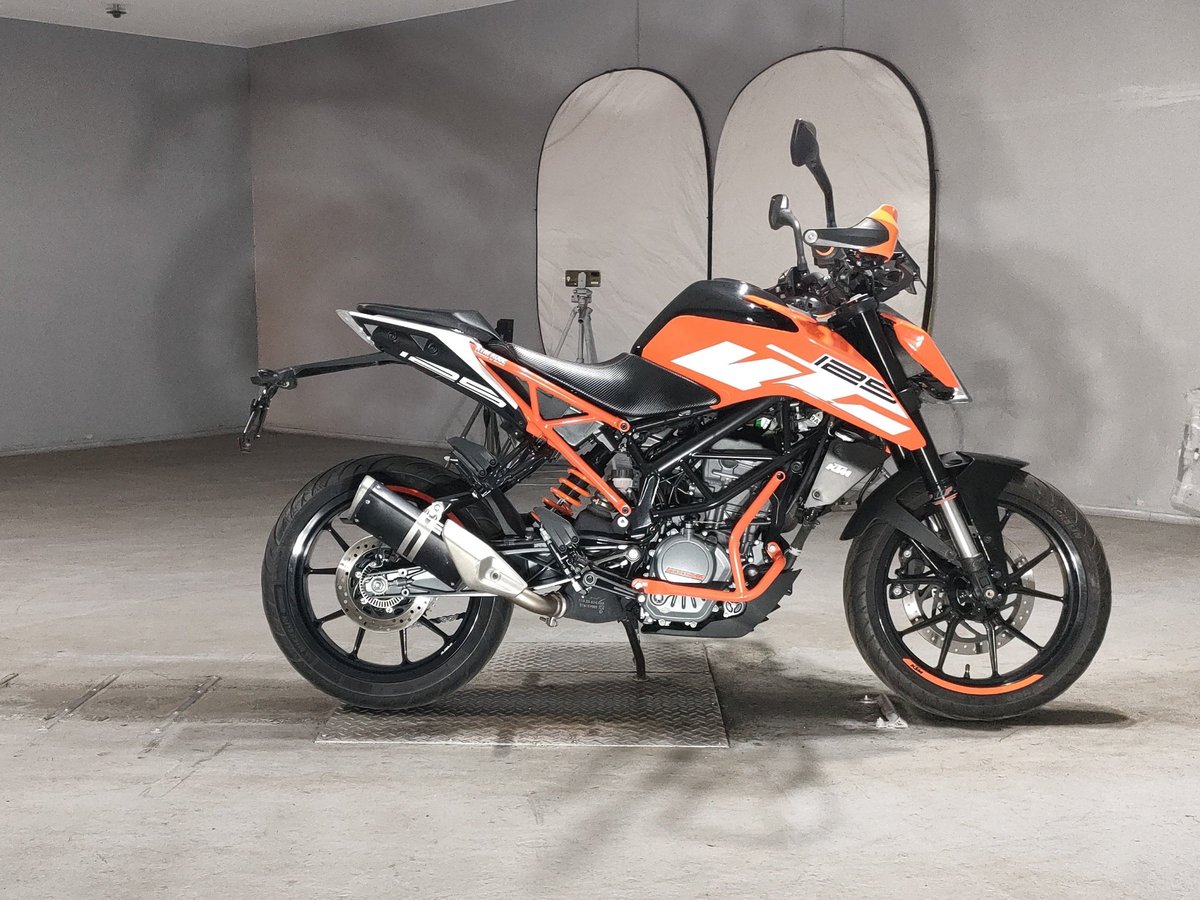 KTM 125 DUKE 2020, рама VBKJPA402LC061450 – мотоцикл из Японии с аукциона JBA, фото 1