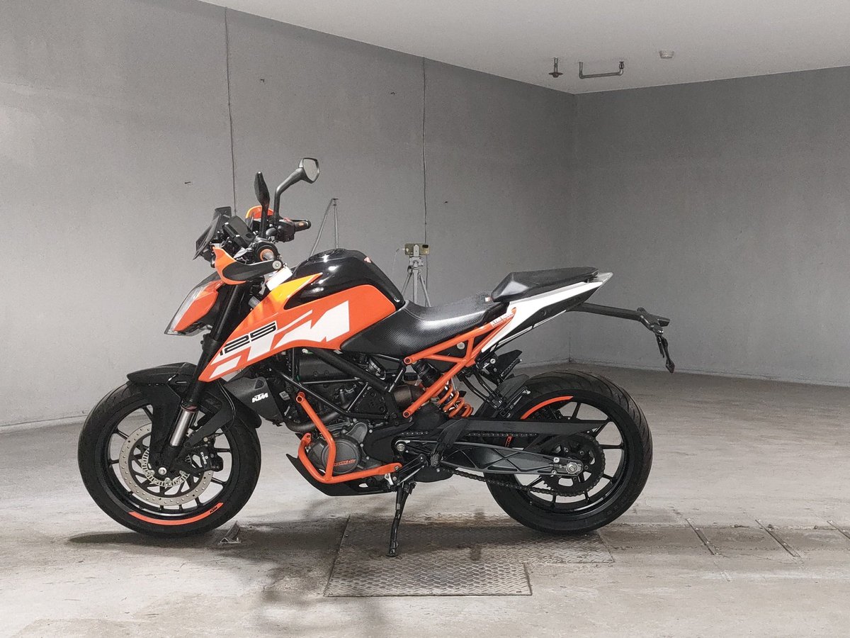 KTM 125 DUKE 2020, рама VBKJPA402LC061450 – мотоцикл из Японии с аукциона JBA, фото 2