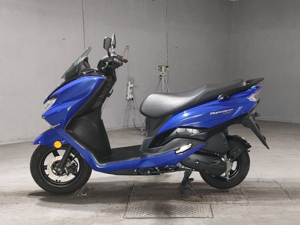 Suzuki BURGMAN125 2021, рама MB8EA11DCM8190337 – мотоцикл из Японии с аукциона JBA, фото 2
