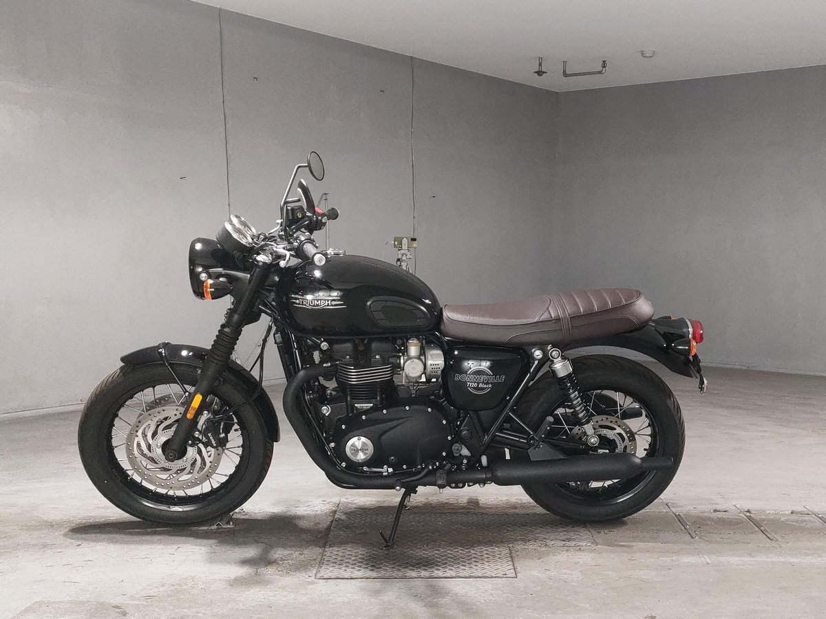 Triumph BONNEVILLE T120 2026, рама SMTDU0H23TTCT3082 – мотоцикл из Японии с аукциона JBA, фото 2
