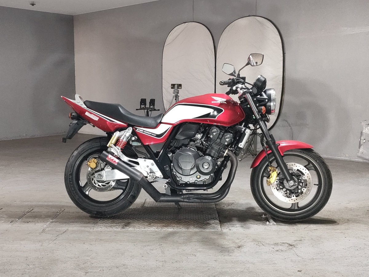 Honda CB400SFV 2012, рама NC42-1300839 – мотоцикл из Японии с аукциона JBA, фото 1