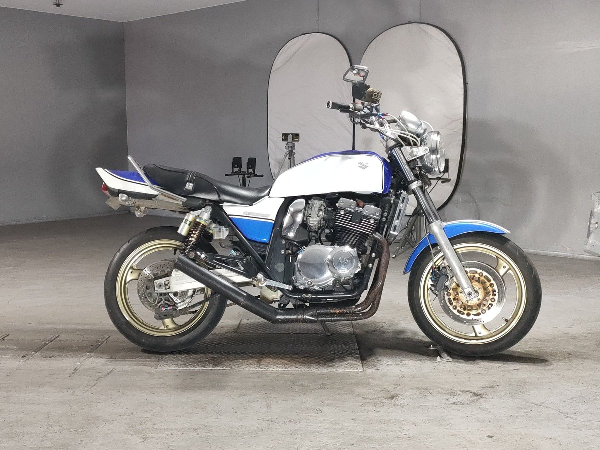 Suzuki GSX400 IMPULSE 1998, рама GK79A-118385 – мотоцикл из Японии с аукциона JBA, фото 1