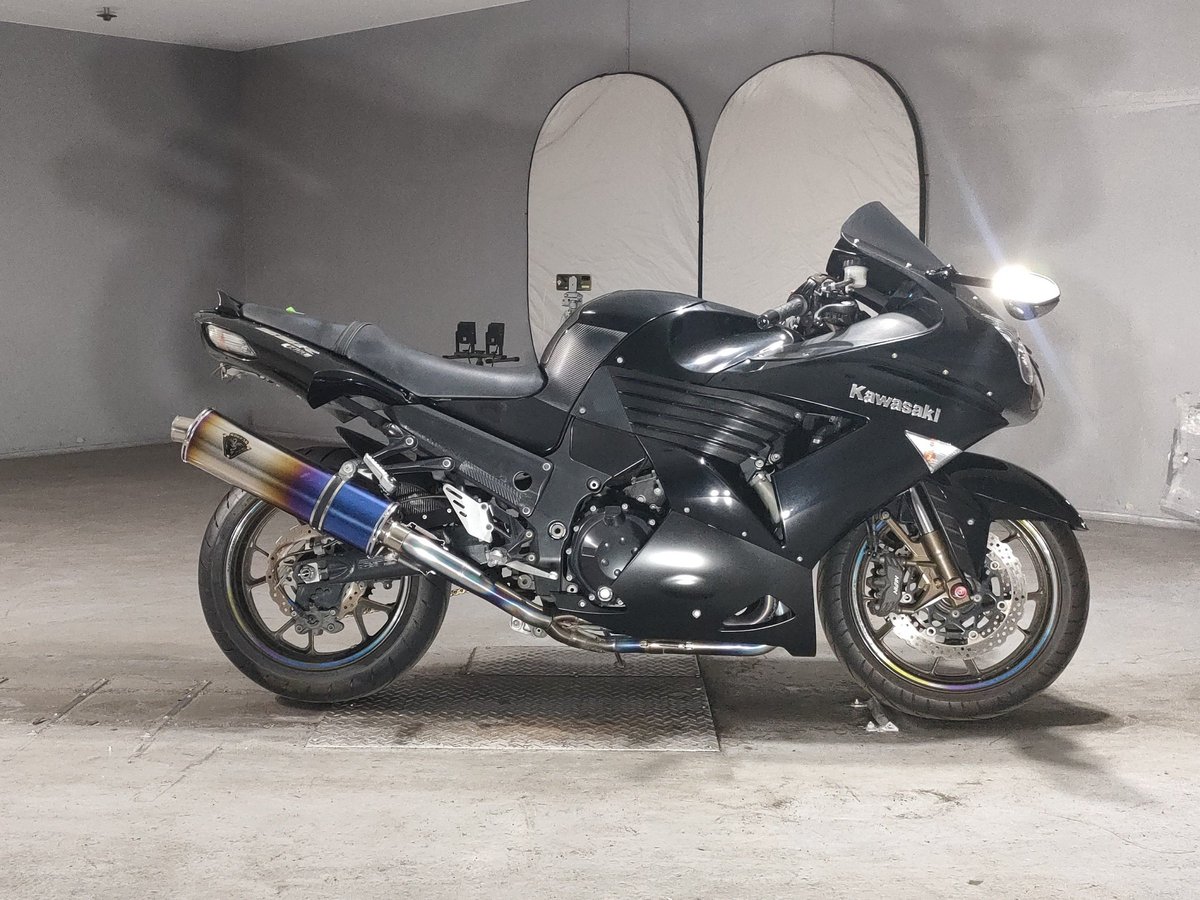 Kawasaki ZZ-R1400 2006, рама ZXT40A-003214 – мотоцикл из Японии с аукциона JBA, фото 1