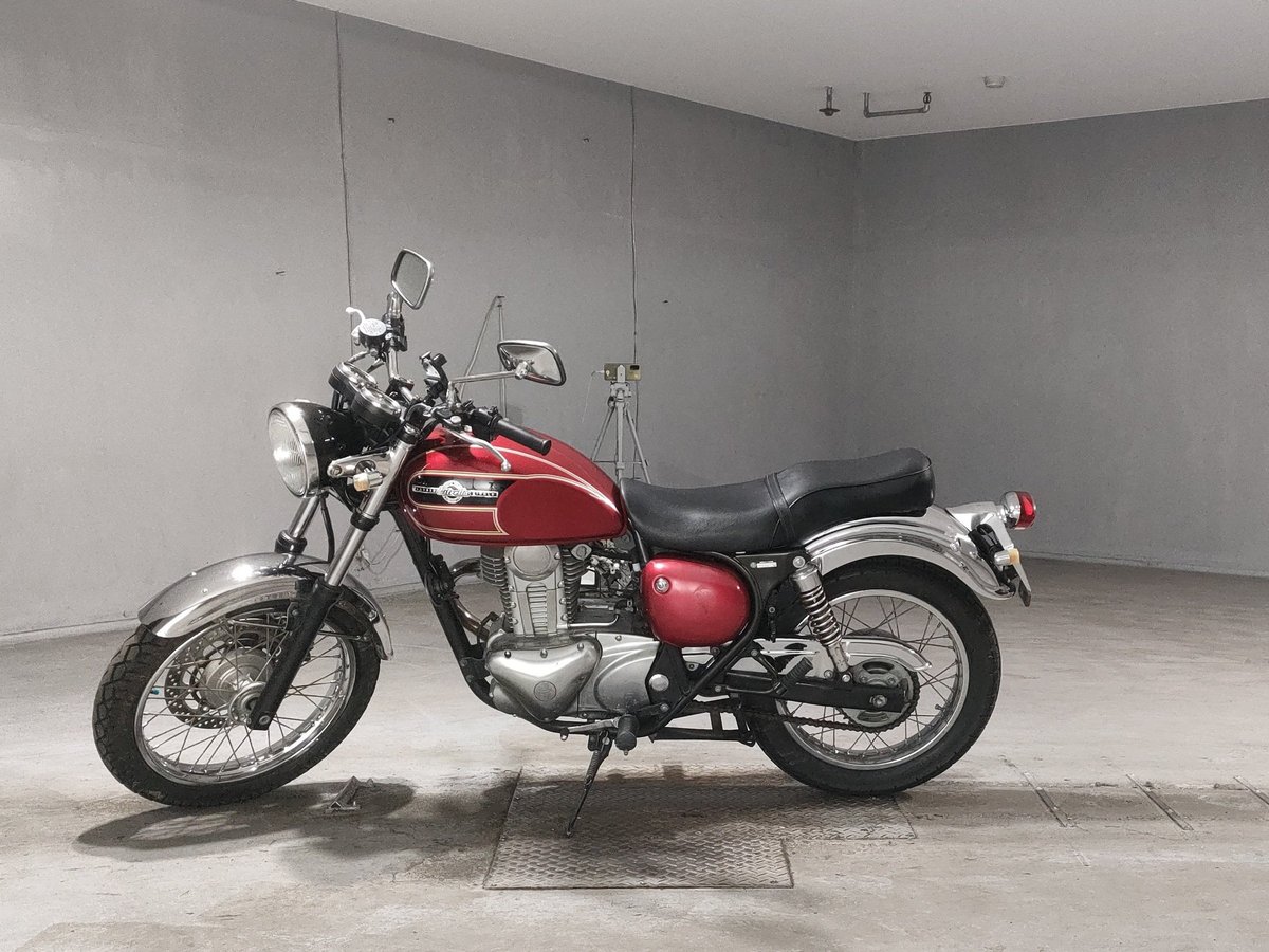 Kawasaki ESTRELLA, рама BJ250A-083742 – мотоцикл из Японии с аукциона JBA, фото 2
