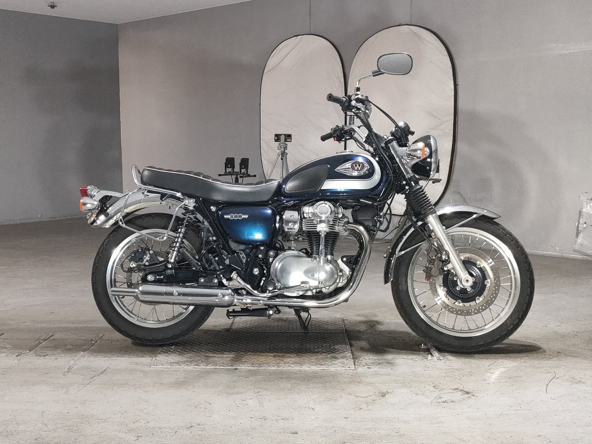Kawasaki W800 2020, рама EJ800B-024077 – мотоцикл из Японии с аукциона JBA, фото 1