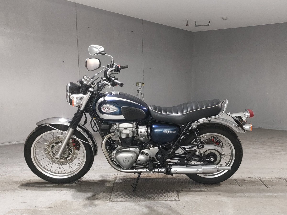 Kawasaki W800 2020, рама EJ800B-024077 – мотоцикл из Японии с аукциона JBA, фото 2