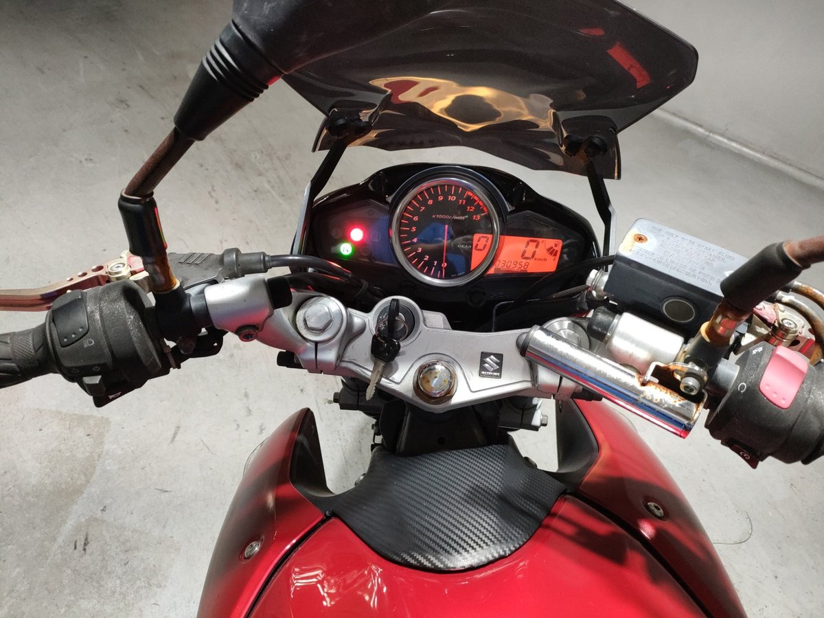 Suzuki GSR250, рама LC6GJ55D001108855 – мотоцикл из Японии с аукциона JBA, фото 5