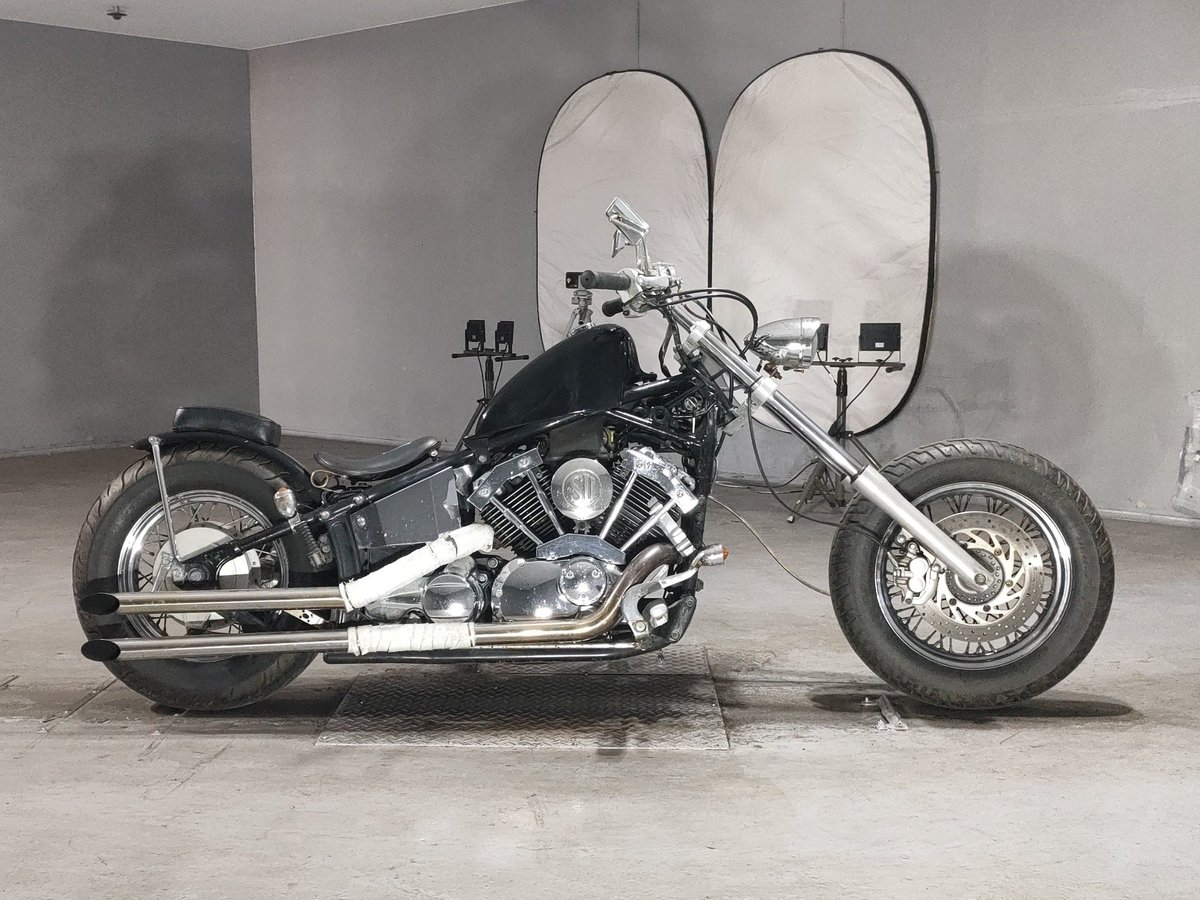 Yamaha DRAGSTAR XVS400 CLASSIC 1999, рама 4TR-110884 – мотоцикл из Японии с аукциона JBA, фото 1