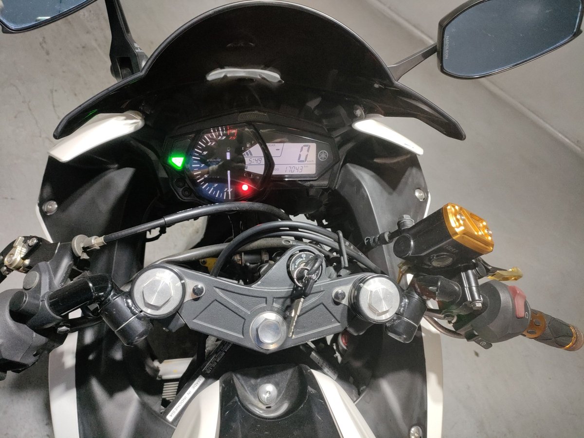 Yamaha YZF-R25 2016, рама RG10J-016542 – мотоцикл из Японии с аукциона JBA, фото 5
