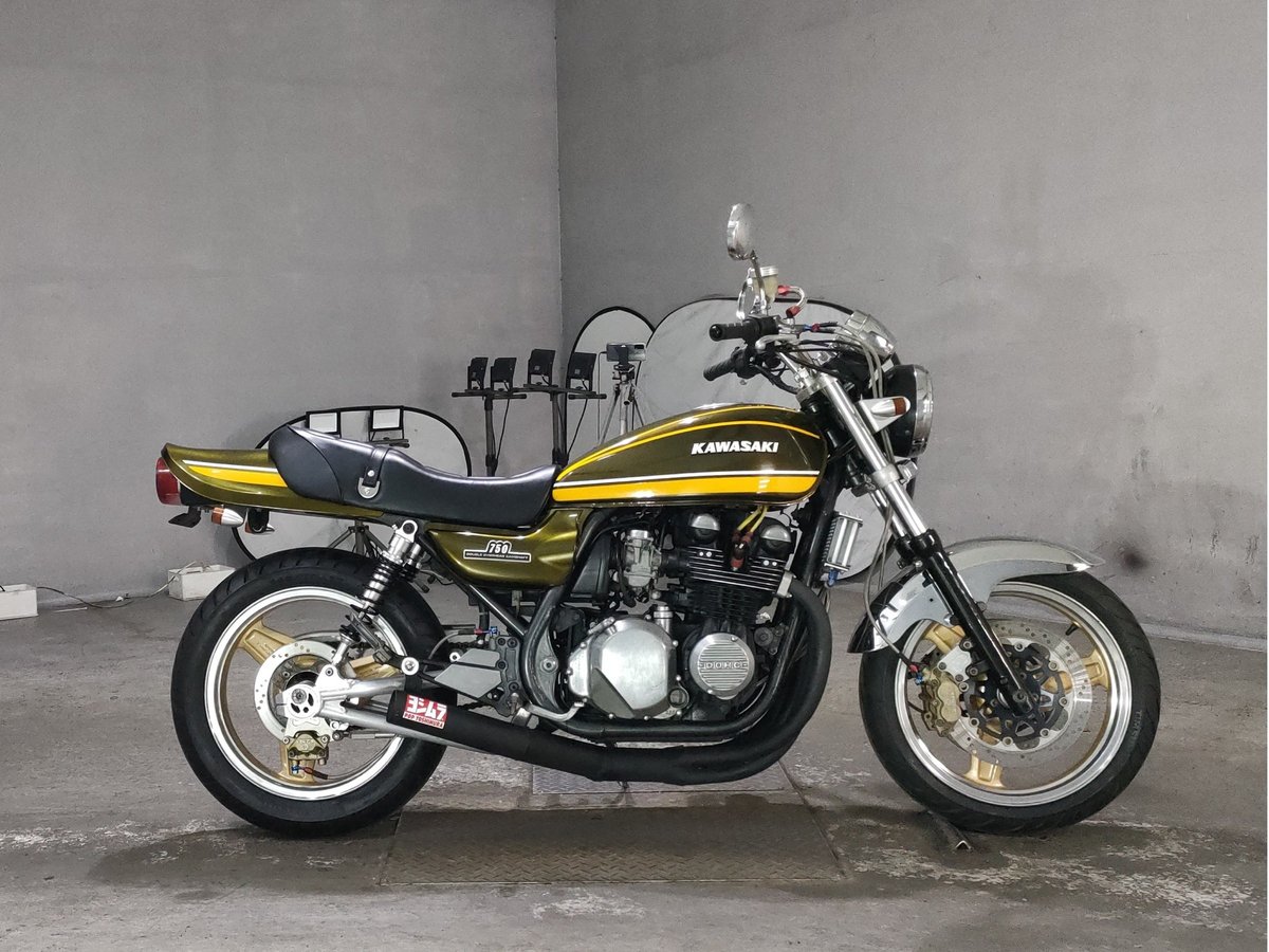 Kawasaki ZEPHYR750, рама ZR750C-052607 – мотоцикл из Японии с аукциона JBA, фото 1