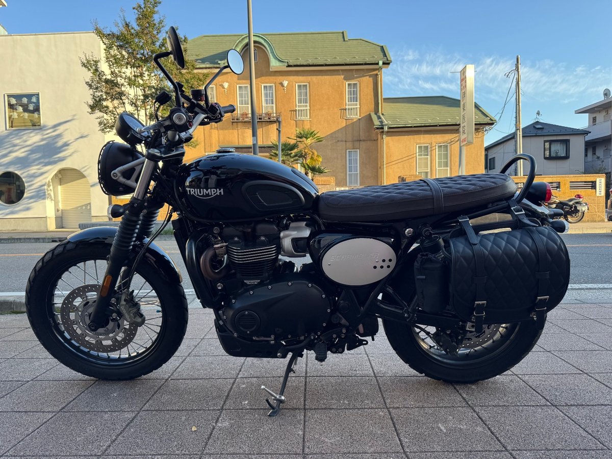 Triumph SCRAMBLER 900 2024, рама SMTDAD78GDRBP6948 – мотоцикл из Японии с аукциона IAUC, фото 2