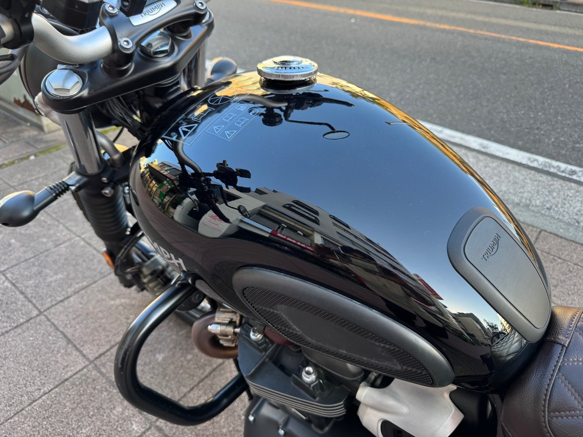 Triumph SCRAMBLER 900 2024, рама SMTDAD78GDRBP6948 – мотоцикл из Японии с аукциона IAUC, фото 4