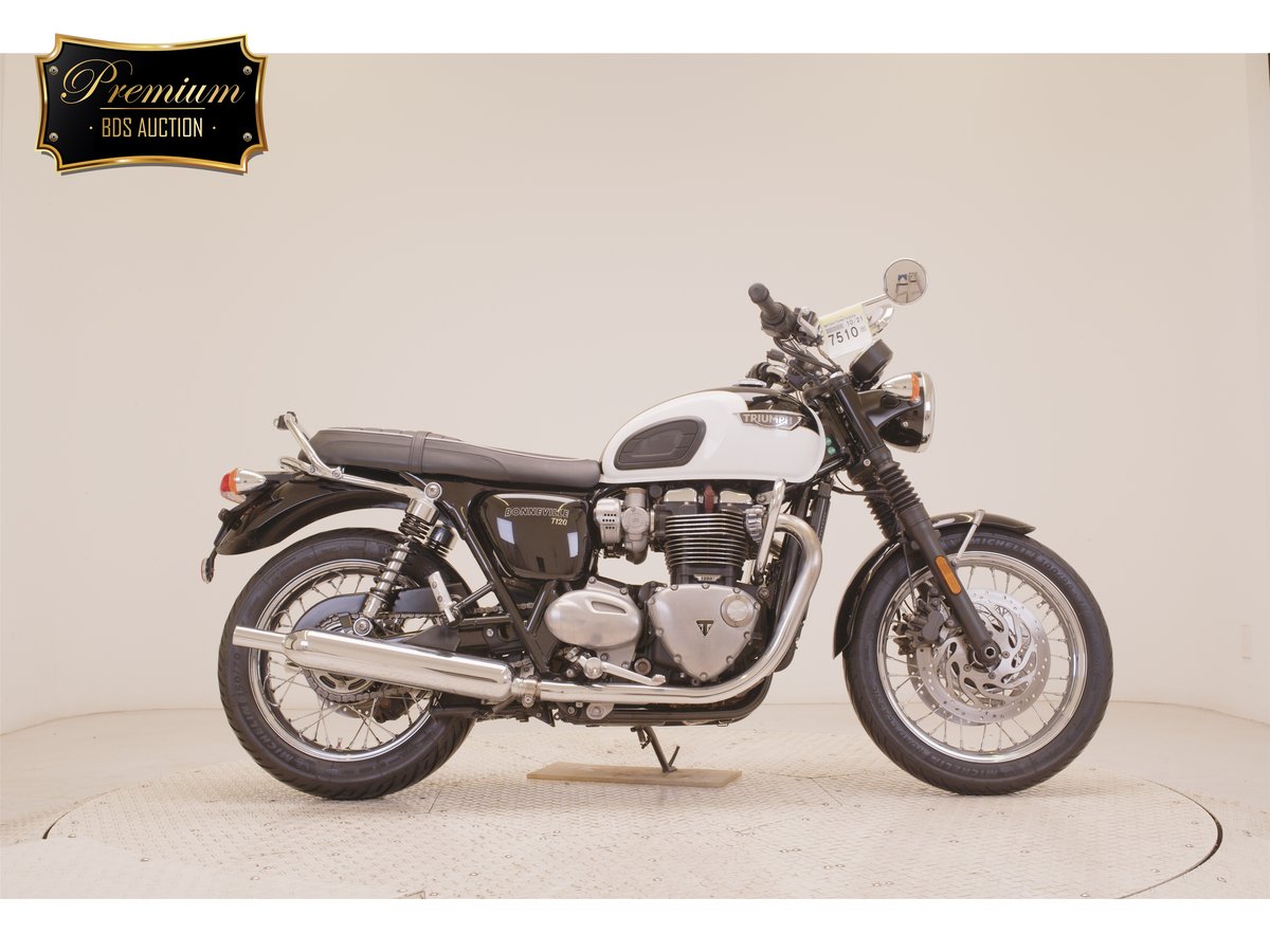 Triumph BONNEVILLE T120 2016, рама SMTDAD75HWH769839 – мотоцикл из Японии с аукциона BDS, фото 1