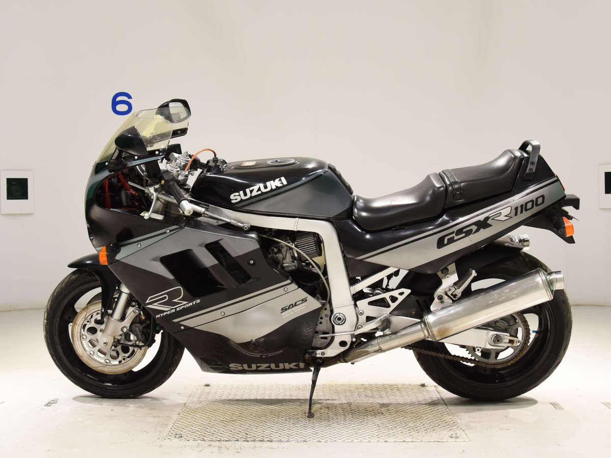 Suzuki GSX-R1100 1990, рама GV73A-102781 – мотоцикл из Японии с аукциона BDS, фото 2