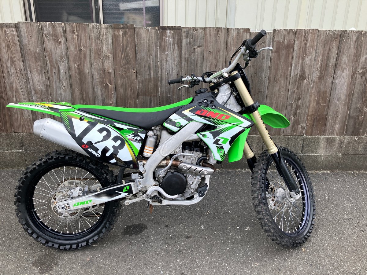 Kawasaki KX250F, рама KX250X-001952 – мотоцикл из Японии с аукциона IAUC, фото 1