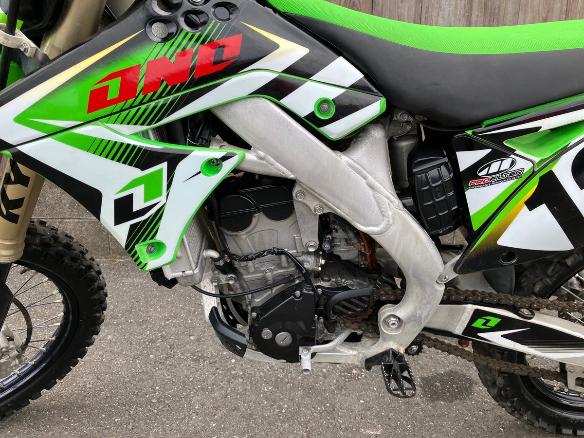 Kawasaki KX250F, рама KX250X-001952 – мотоцикл из Японии с аукциона IAUC, фото 4